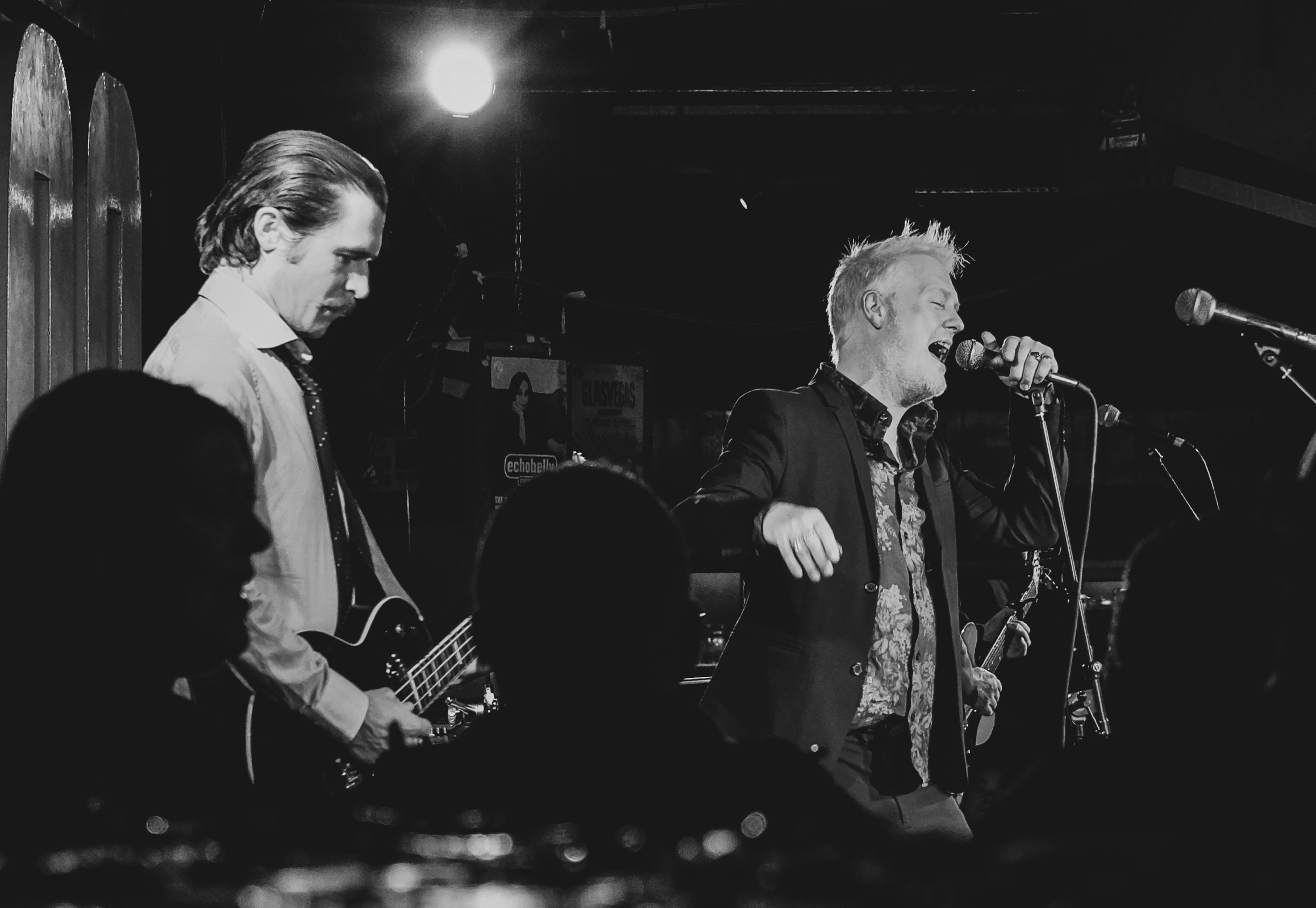 Danny Lowe and Stephen Jones of Babybird live at the 100 Club November 2019