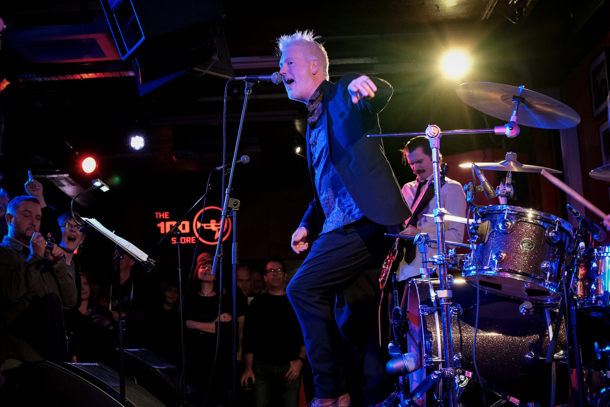 Stephen Jones Babybird live at the 100 Club November 2019 - picture by Sam Wells
