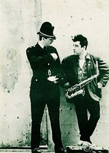 Saxophonist Xero Slingsby