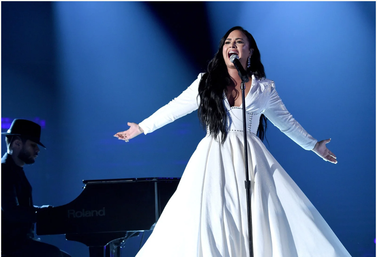 DEMI LOVATO PERFORMS EMOTIONAL SINGLE ‘ANYONE’ AT GRAMMYS 2020